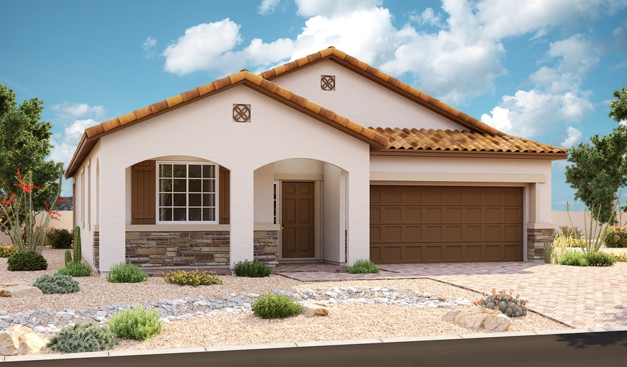 The Anika Elevation D Exterior D of the Anika plan
