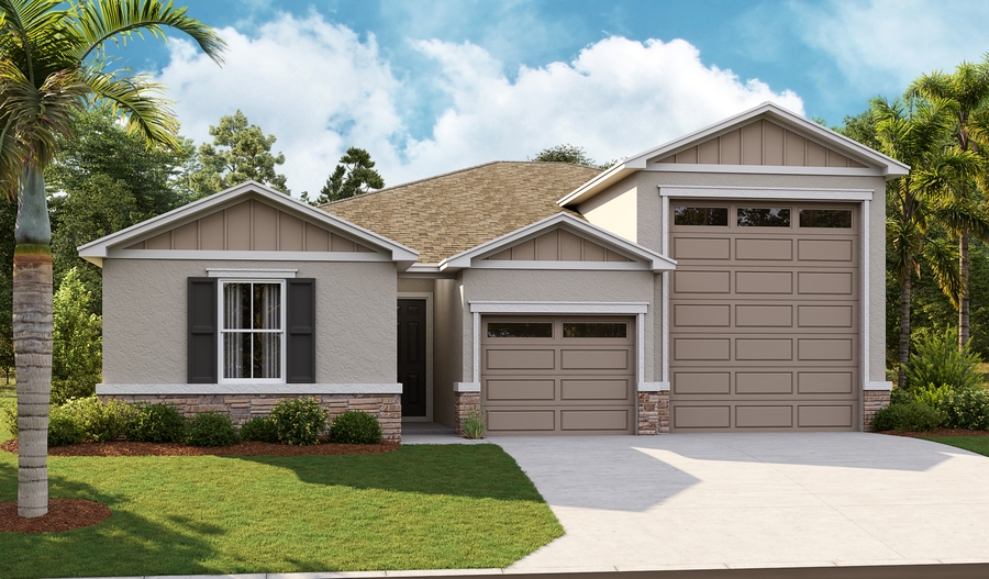 The Copper Elevation B Exterior B of the Copper plan