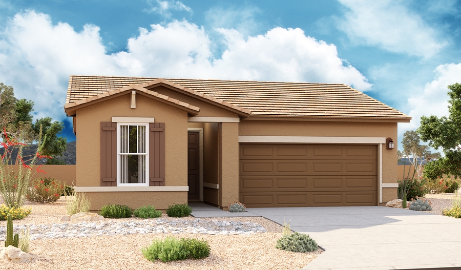 Exterior B of the Larimar plan