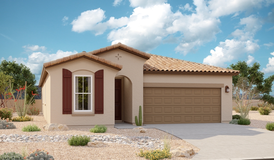 Exterior A of the Sapphire plan