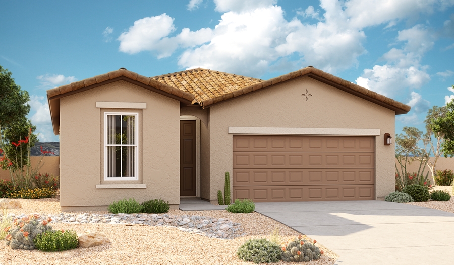 Exterior A of the Sunstone plan