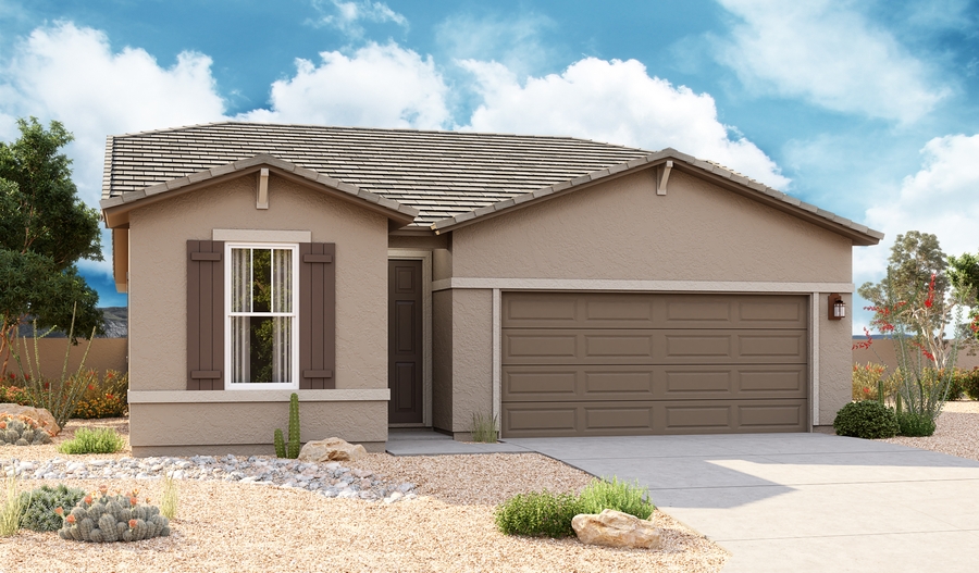 Exterior B of the Sunstone plan