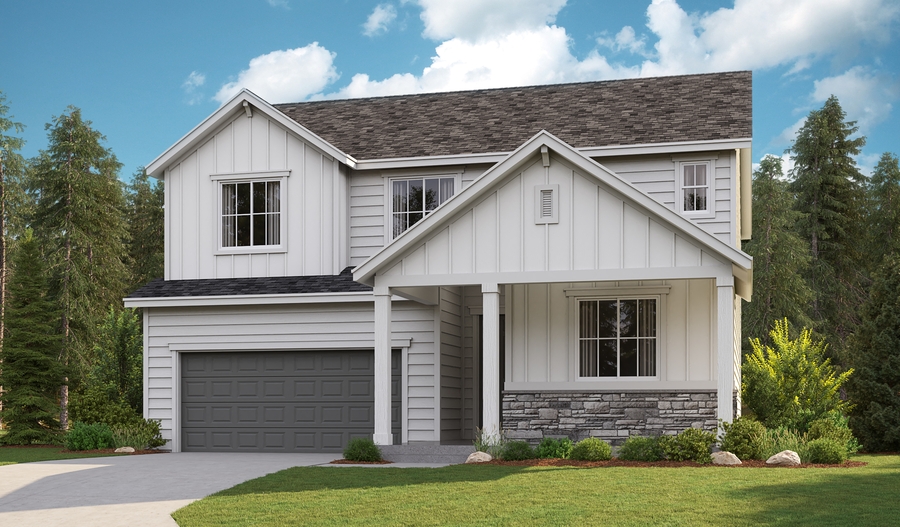 The Hopewell Elevation D Exterior D of the Hopewell plan