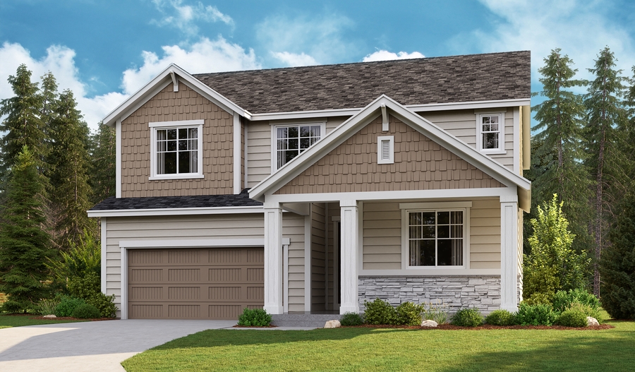 The Hopewell Elevation E Exterior E of the Hopewell plan