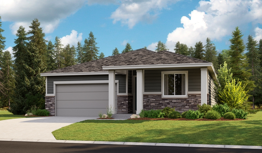 The Arlington Elevation C Exterior C of the Arlington plan