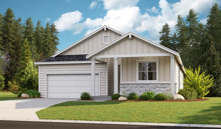 The Arlington Elevation D Exterior D of the Arlington plan