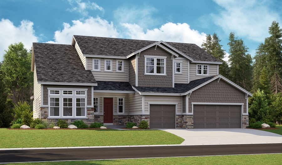 The Harmon Elevation B Exterior B of the Harmon plan
