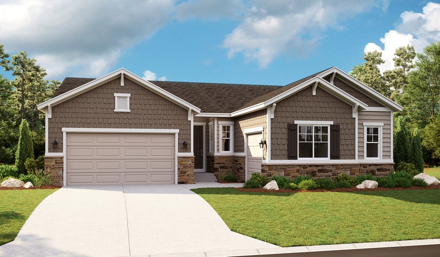 Exterior C of the Pinecrest plan