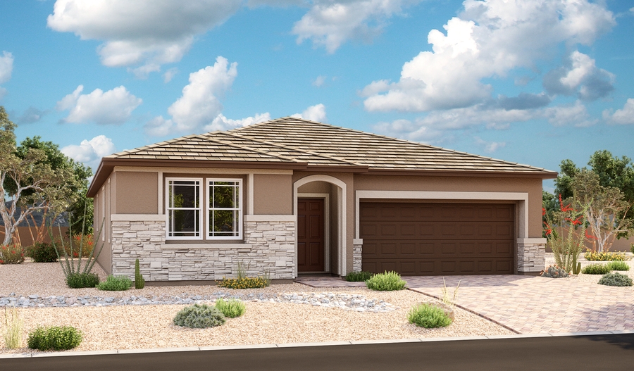 The Avalon Elevation C Exterior C of the Avalon plan