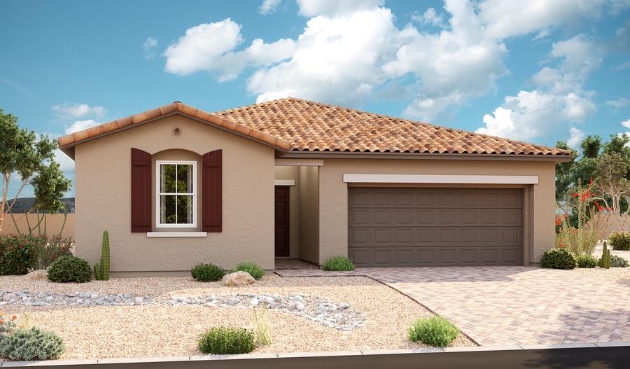 The Sarah Elevation A Exterior A of the Sarah plan