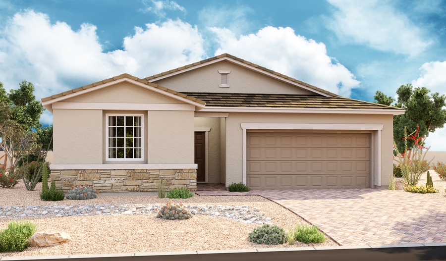 The Sarah Elevation B Exterior B Of the Sarah plan