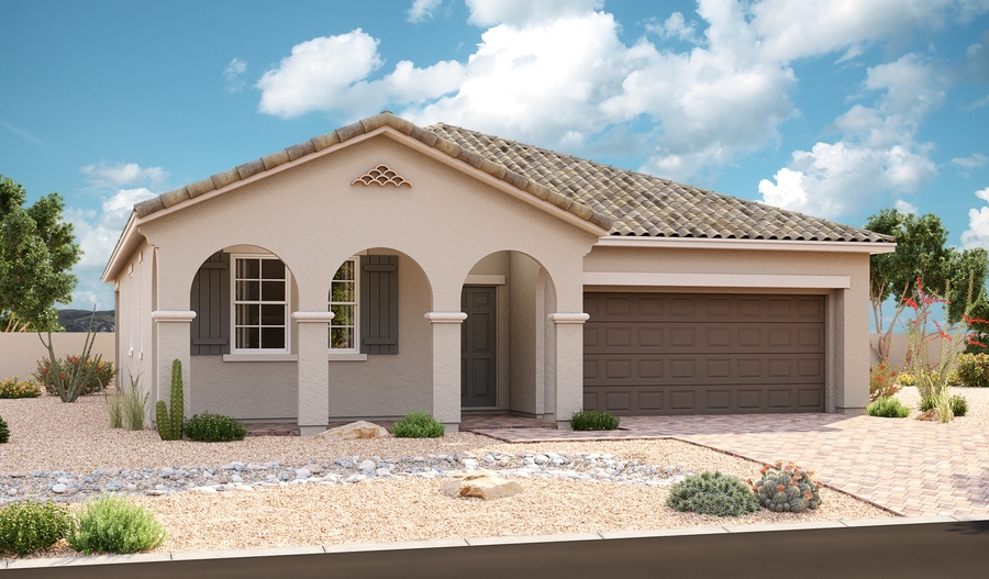 The Anika Elevation A Exterior A of the Anika plan
