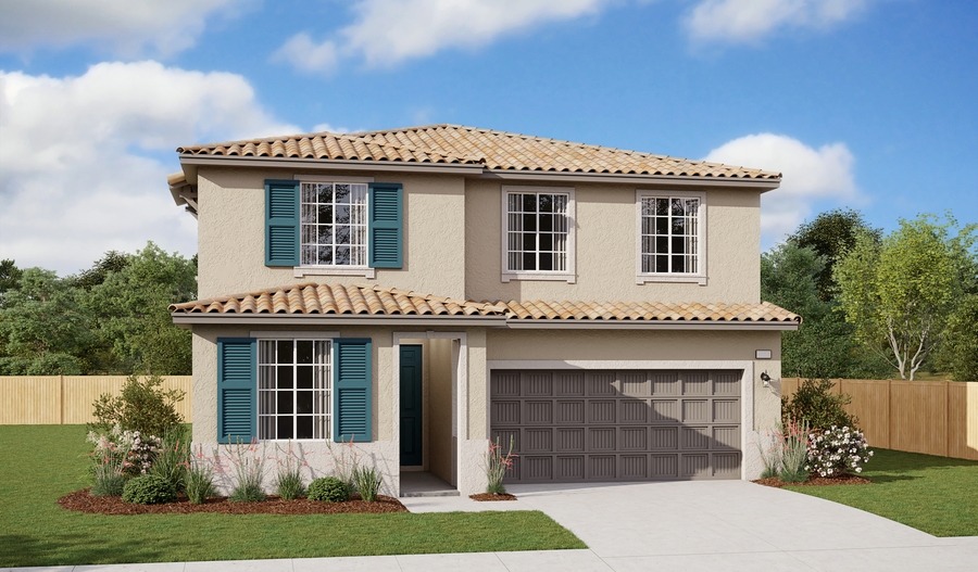 Exterior B of the Pearl plan