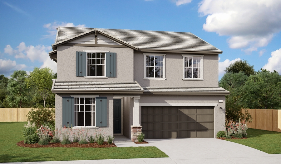 Exterior C of the Pearl plan