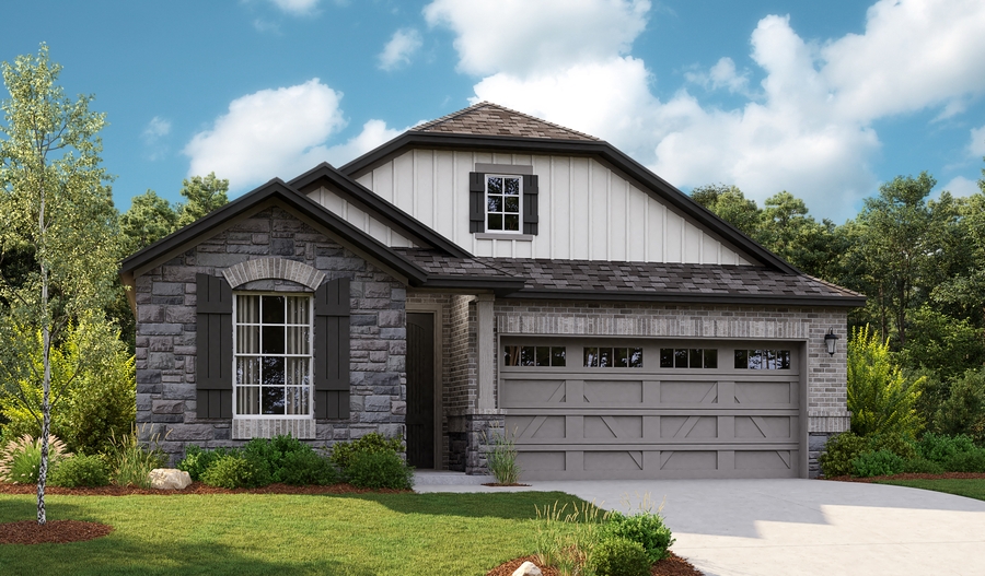 Exterior C of the Sunstone plan