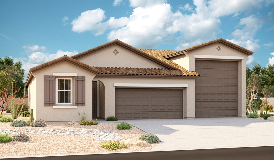 Bronze floor plan at Seasons at Tuscany Richmond American Homes