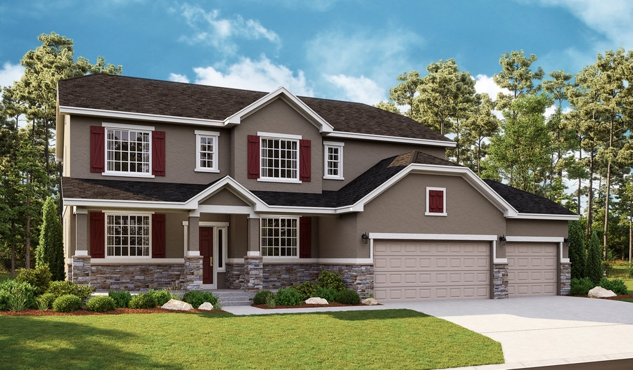 The Daniela Elevation B Exterior B of the Daniela plan