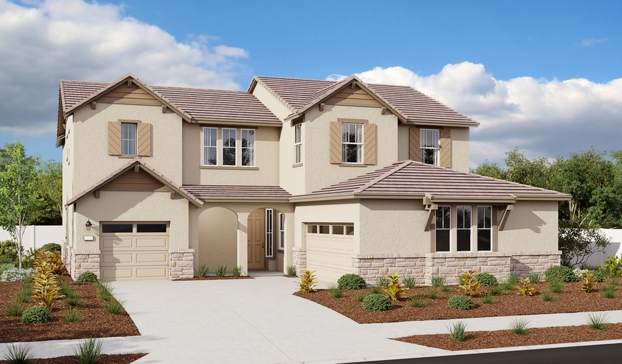 The Daley Elevation A Exterior A of the Daley plan