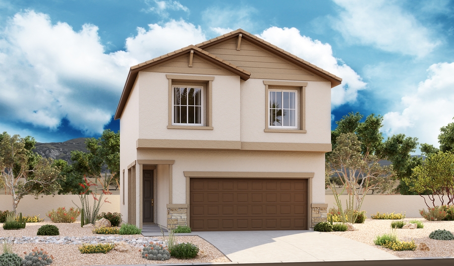 Exterior B of the Lantana plan