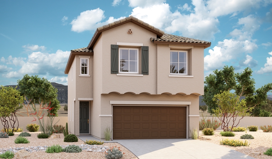 Exterior A of the Boxwood plan