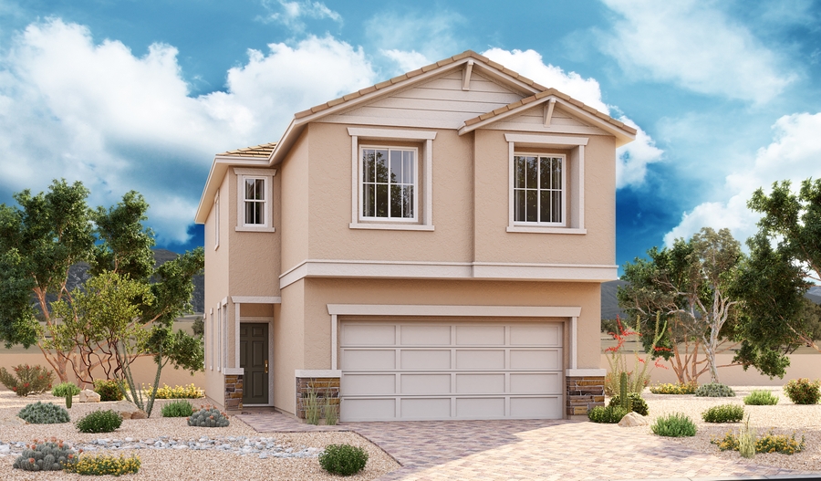Exterior B Of the Boxwood plan