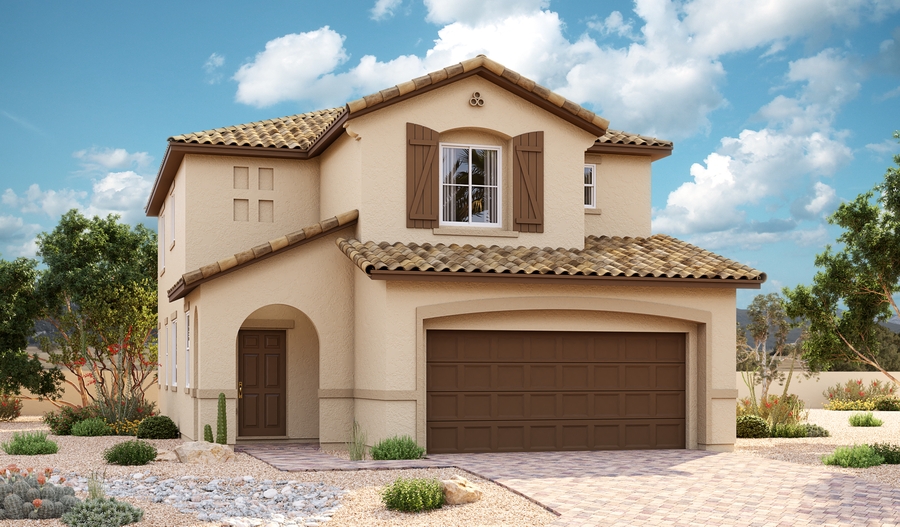 Exterior A of the Dogwood plan