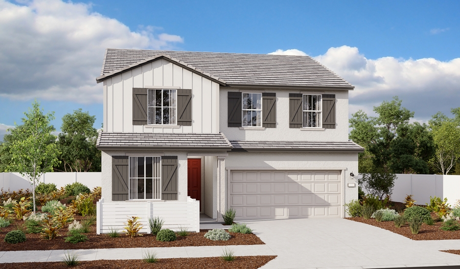The Pearl Elevation A Exterior A of the Pearl plan