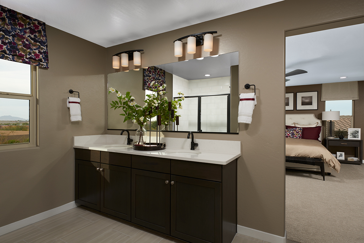 Ammolite floor plan at Seasons at Homestead in Maricopa Richmond American Homes