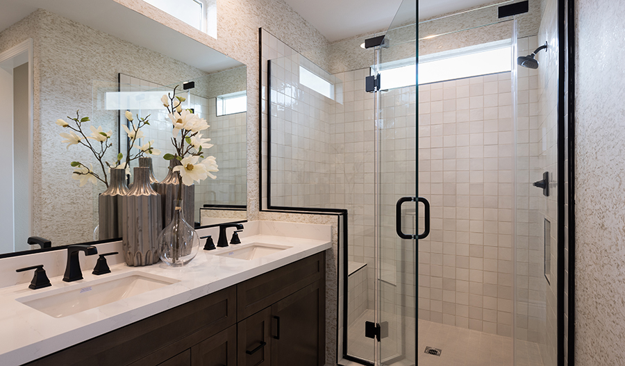 The Nevett Owner's Bathroom of the Nevett plan