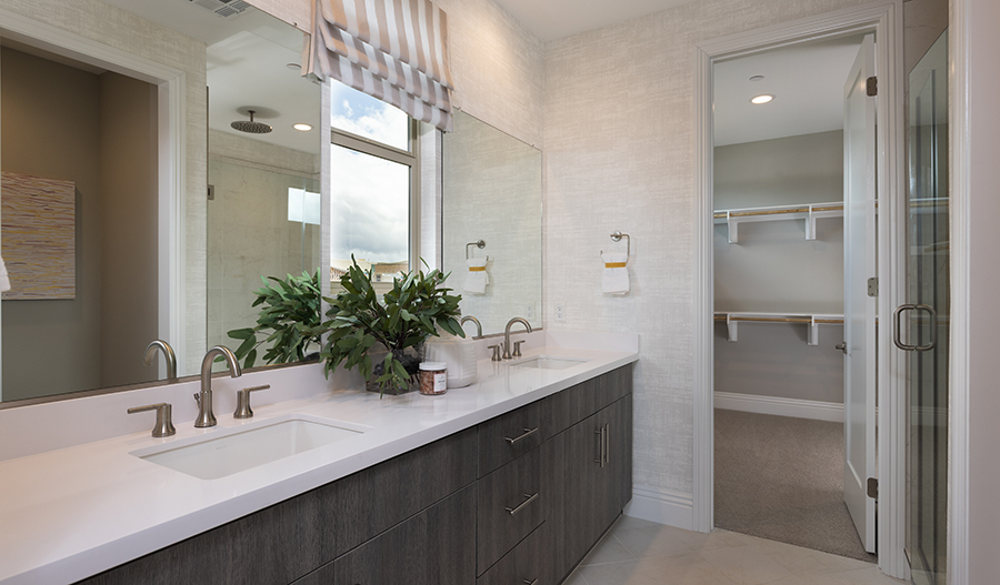 The Nevett bathroom of the Nevett plan