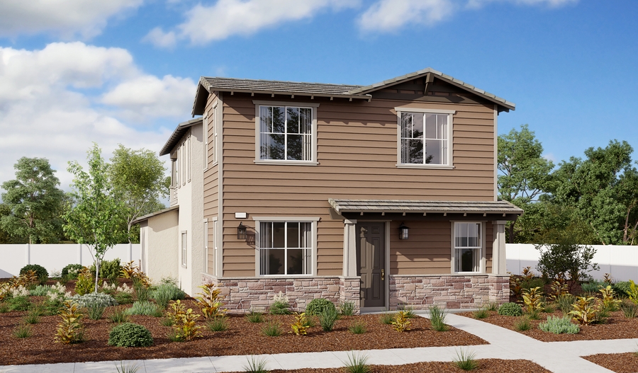 The Grant Elevation B Exterior B Of the Grant plan