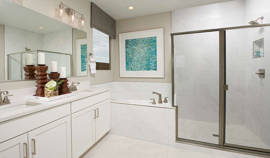 Slate floor plan at Seasons at Homestead in Maricopa Richmond American Homes