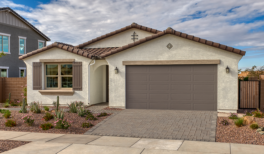 Slate floor plan at Seasons at Homestead in Maricopa Richmond American Homes