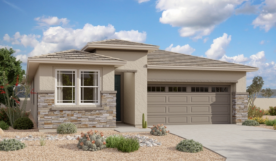 Exterior C of the Sapphire plan