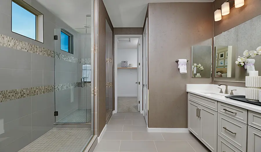The Deacon Owner's Bathroom of the Deacon plan