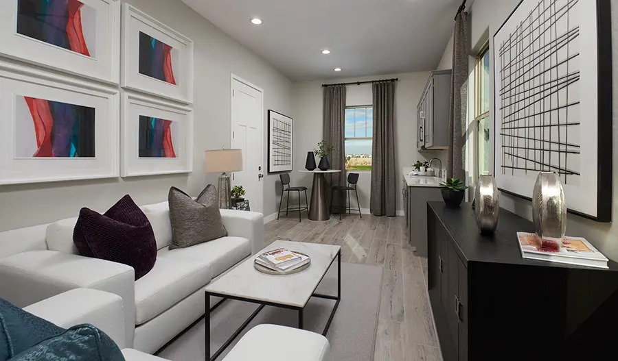 Guest living of the Townsend plan