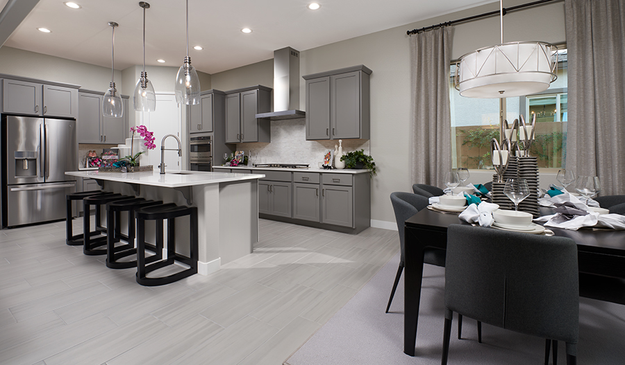 The Townsend Kitchen dining of the Townsend plan