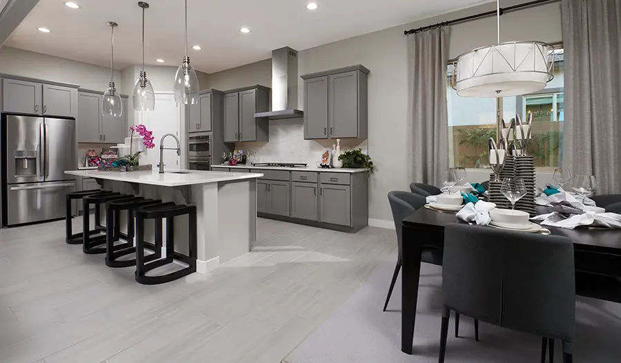 Kitchen dining of the Townsend plan