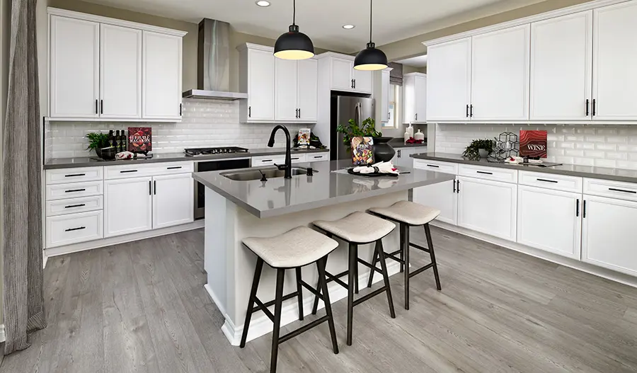 The Ammolite floor plan kitchen