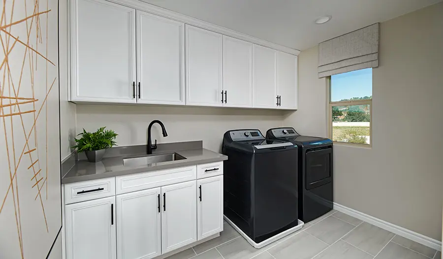The Ammolite floor plan laundry room