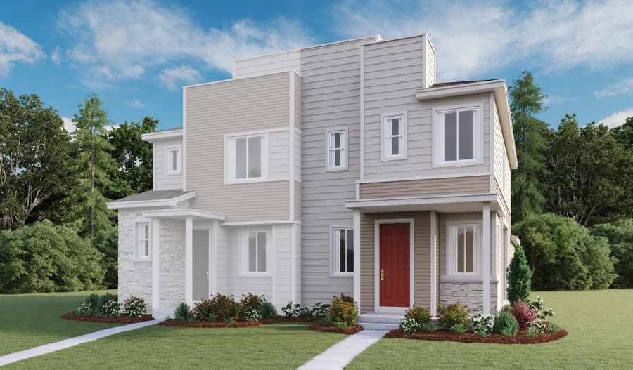 Exterior C of the Chicago plan