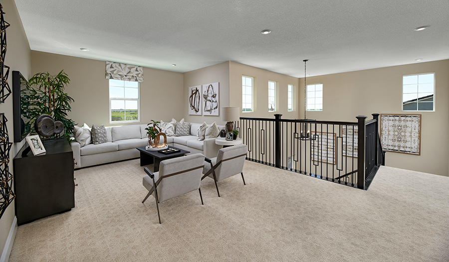 The Presley Loft of the Presley plan