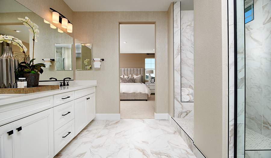 The Presley Owner's Bathroom of the Presley plan