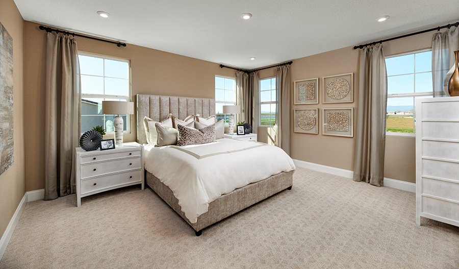 The Presley Owner's Bedroom of the Presley plan