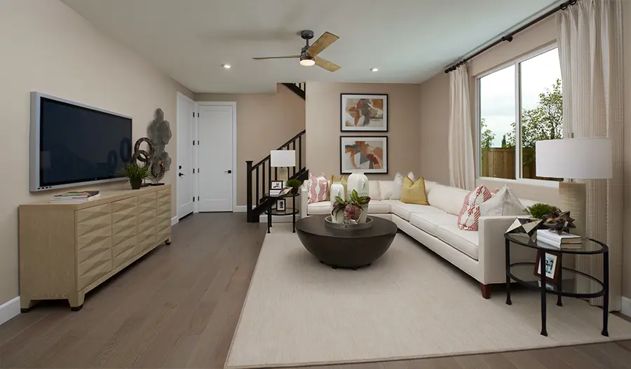 Living room of the Citrine plan