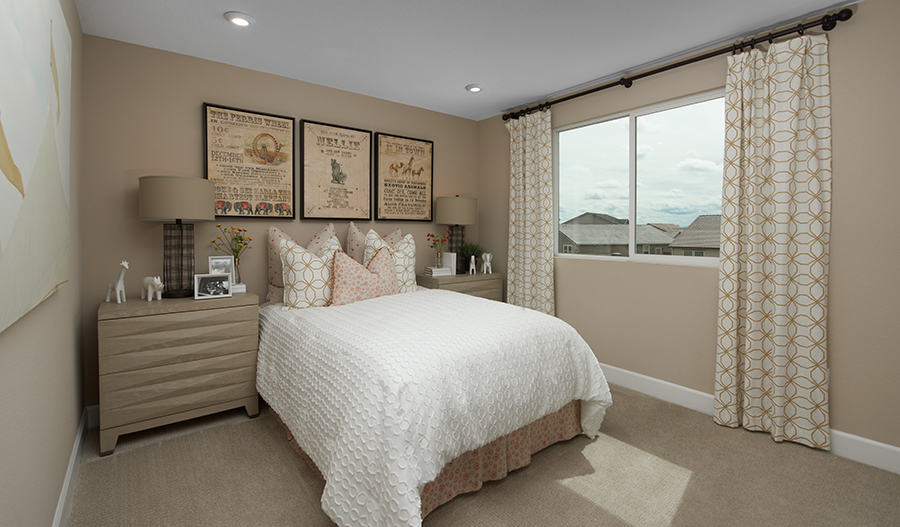 Bedroom of the Citrine plan