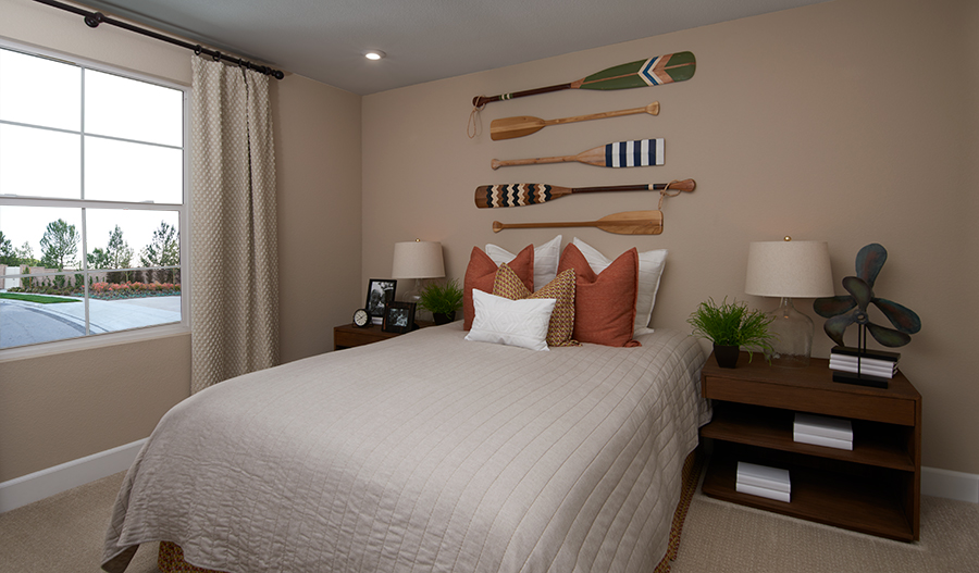 Bedroom 2 of the Citrine plan
