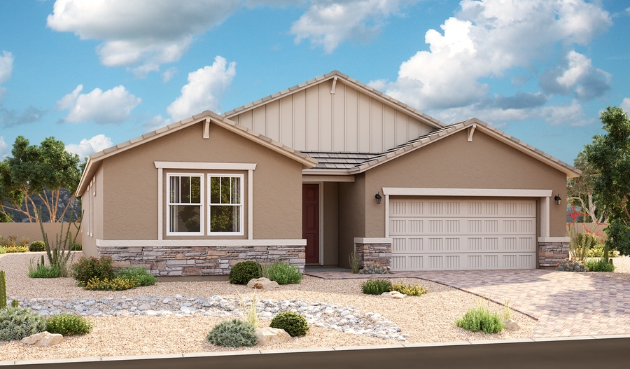 The Cassandra Elevation C Exterior C of the Cassandra plan