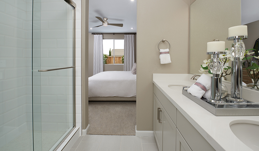Owner's Bathroom of the Amethyst plan