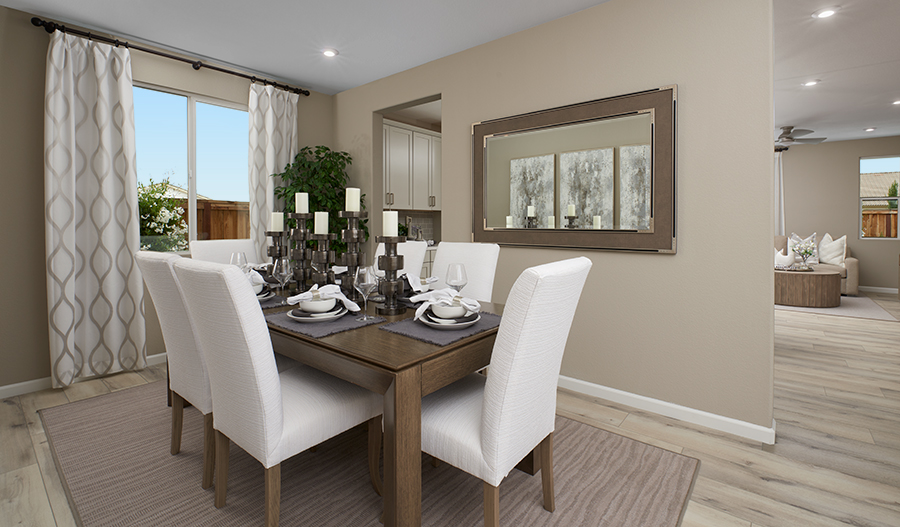 Dining room of the Amethyst plan